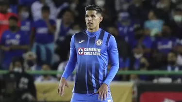 Abram fue titular y disputó los 90 minutos del compromiso. | Foto: Cruz Azul.