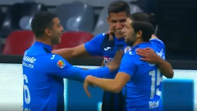 Luis Abram le anotó de cabeza a Pumas: Es su segundo gol con Cruz Azul