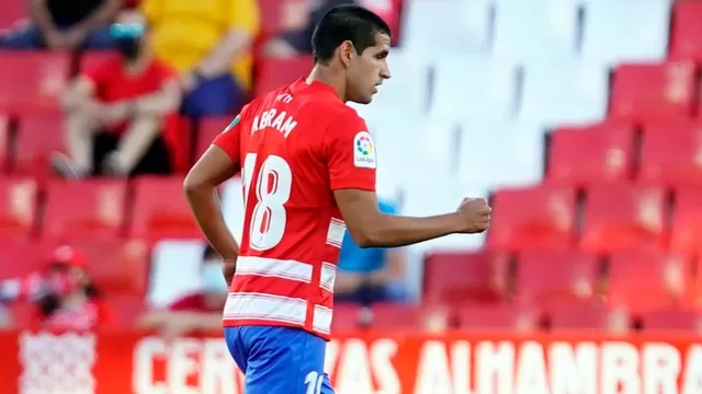 Luis Abram marcó en amistoso ante el Málaga su primer gol con el Granada