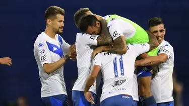 Luis Abram jugó los 90 minutos del encuentro ante Colón de Santa Fe. | Foto: Télam