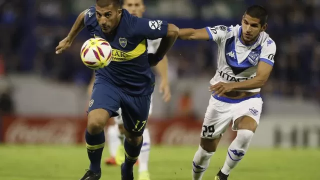 Boca rescató empate 0-0 frente a Vélez en Copa de la Superliga argentina | Foto: EFE.