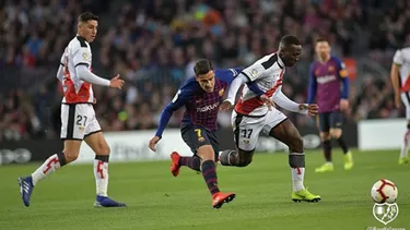 Luis Adv&amp;iacute;ncula fue titular ante Barcelona. | Video: Cortes&amp;iacute;a DirecTV