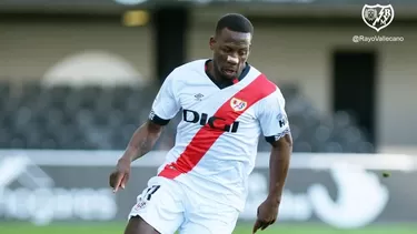 El peruano es habitual titular en el cuadro madrileño. | Foto: Rayo Vallecano.