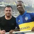 Luis Advíncula recibió homenaje de Boca por cumplir 100 partidos