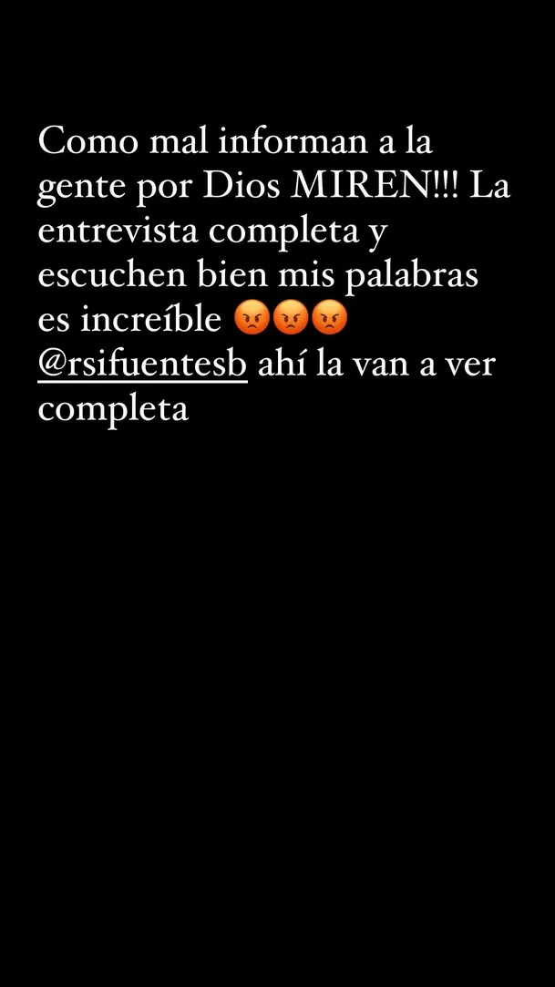 Publicación de Luis Advíncula luego que rebotaran la información de un posible retiro / Instagram: Luis Advíncula 