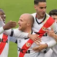 Luis Advíncula sueña con el ascenso a LaLiga: Rayo Vallecano venció 2-1 al Girona