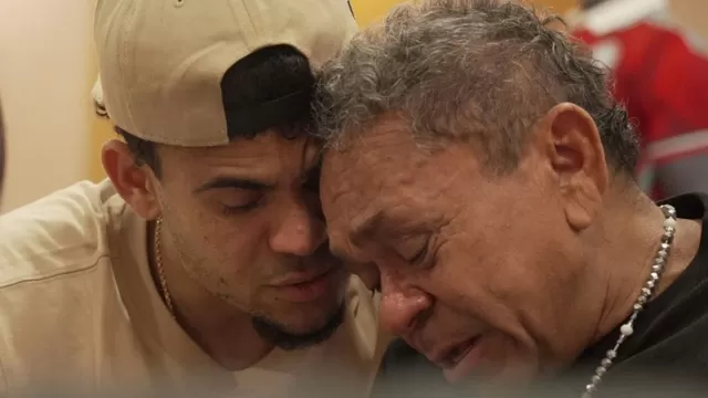 Luis Díaz se reencontró con su padre. | Foto/Video: @FCFSeleccionCol