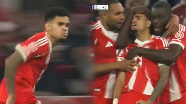 Luis Díaz protagonizó furor tras anotar tremendo golazo en el triunfo del Bayern Múnich vs Real Madrid / Canal N
