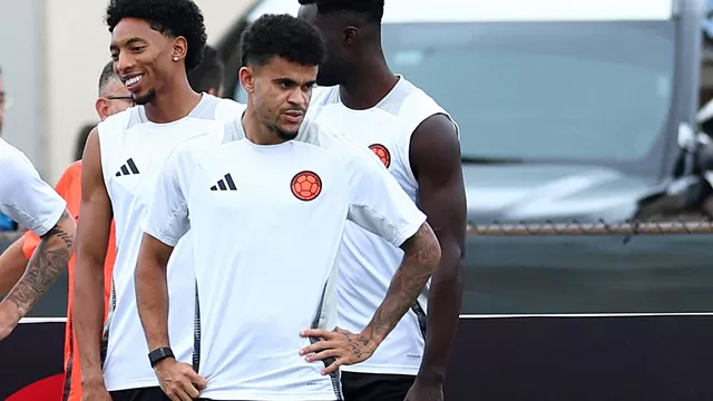 Luis Díaz se sumó a los entrenamientos de Colombia. | Foto: AFP y Video: AD