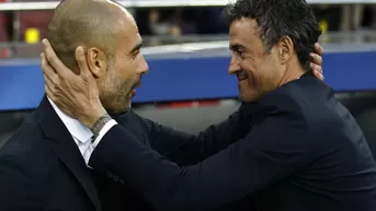 Luis Enrique defendió a su amigo Guardiola de duras críticas