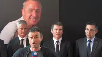 Luis Enrique: "Johan Cruyff unió fútbol espectáculo con resultados"