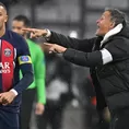 Luis Enrique responde sobre actitud de Kylian Mbappé al ser sustituido