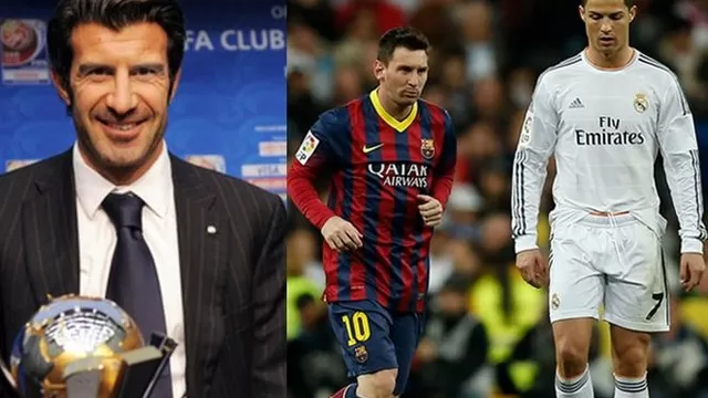 Luis Figo: ¿se atrevió a elegir entre Lionel Messi y Cristiano Ronaldo?