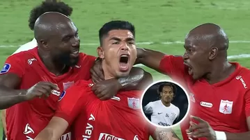 Ramos anotó golazo para el 1-0 de Cali vs Corinthians de Carrillo