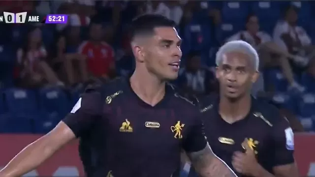 Luis Ramos anotó impresionante golazo en el triunfo del América de Cali ante Junior por la Copa Colombia / Win Sports