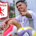 Luis Ramos llegó a Colombia para firmar por el América de Cali