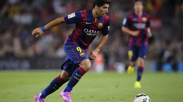 Luis Suárez jugará este miércoles su segundo partido con el Barcelona