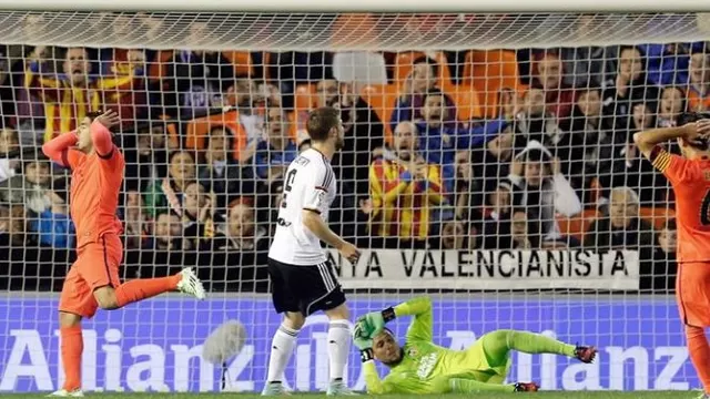 Luis Suárez: mira lo que se falló el charrúa en el Valencia - Barcelona