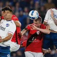 Con Luis Suárez, Nacional cayó 1-0 ante Atlético Goianiense en la ida de cuartos de la Sudamericana