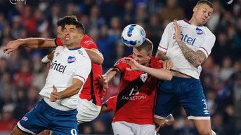 Con Luis Suárez, Nacional cayó 1-0 ante Atlético Goianiense en la ida de cuartos de la Sudamericana