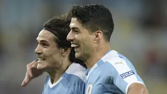 Luis Suárez y el emotivo mensaje a Edinson Cavani tras la renuncia a Uruguay