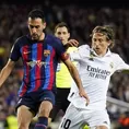 Luka Modric elogió a Sergio Busquets que anunció su salida del Barcelona