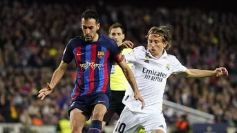 Luka Modric elogió a Sergio Busquets que anunció su salida del Barcelona