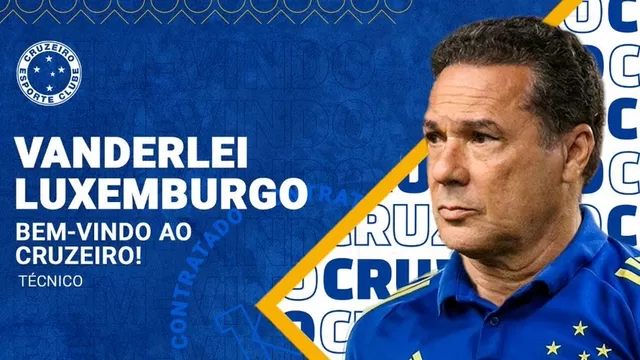 Luxemburgo regresa a Cruzeiro para rescatarlo del descenso en la segunda división de Brasil