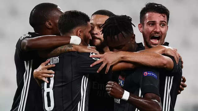 Lyon acaba de eliminar a la Juventus de la Champions League | Foto: AFP.