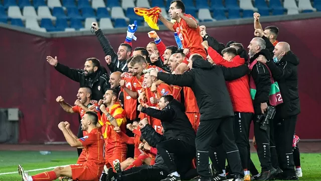 Macedonia del Norte se clasificó a la Eurocopa, su primer gran torneo