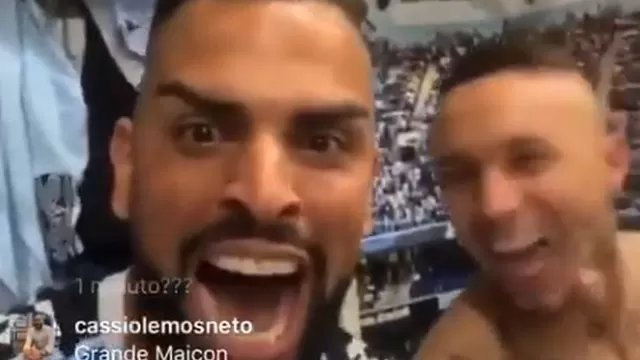 Maicon, capitán de Gremio.  | Video: Instagram