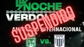 Por mal tiempo suspendieron amistoso entre Atlético Nacional y Alianza Lima ¿ya no se jugará?