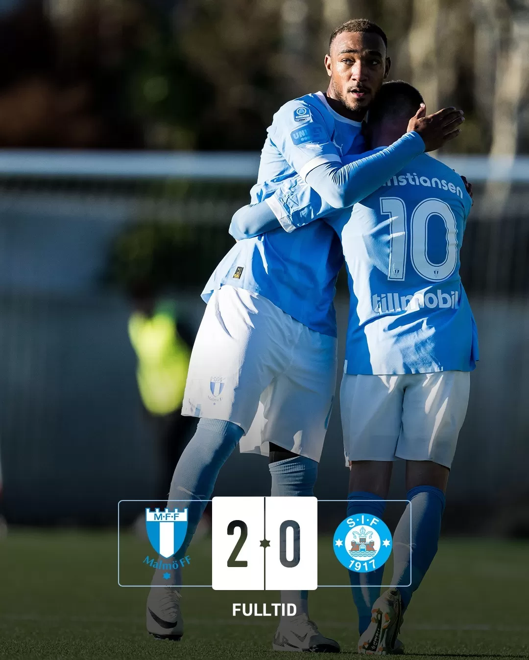 Malmö 2-0 Silkeborg. | Fuente: @Malmo_FF