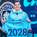 Manchester City amplió el contrato de Julián Álvarez hasta 2028