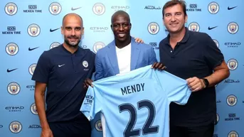 Manchester City anunció el fichaje del defensa Benjamin Mendy