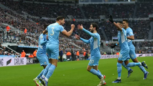 Manchester City consolida su liderato con goleada 4-0 al Newcastle