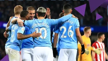 Manchester City alcanzó los 41 puntos y está tercero en la Liga inglesa. | Foto: Manchester City