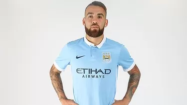 Nicol&amp;aacute;s Otamendi se form&amp;oacute; en V&amp;eacute;lez Sarsfield (Foto: Manchester City)