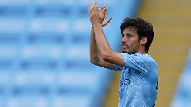 David Silva, futbolista español de 34 años. | Foto: AFP/Video: Manchester City