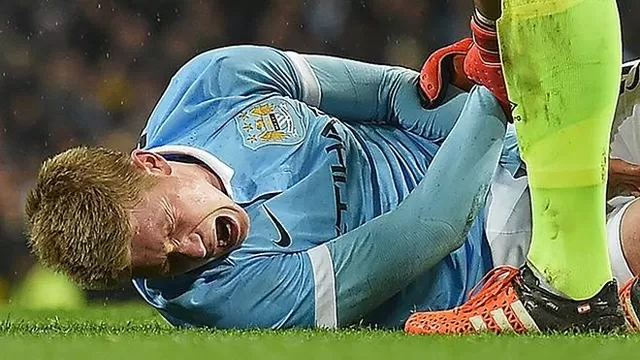 Manchester City: Kevin De Bruyne estará de baja seis semanas