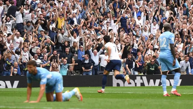 Manchester City perdió 1-0 ante Tottenham por la fecha 1 de la Premier League