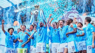 Manchester City se consagró tetracampeón de la Premier League