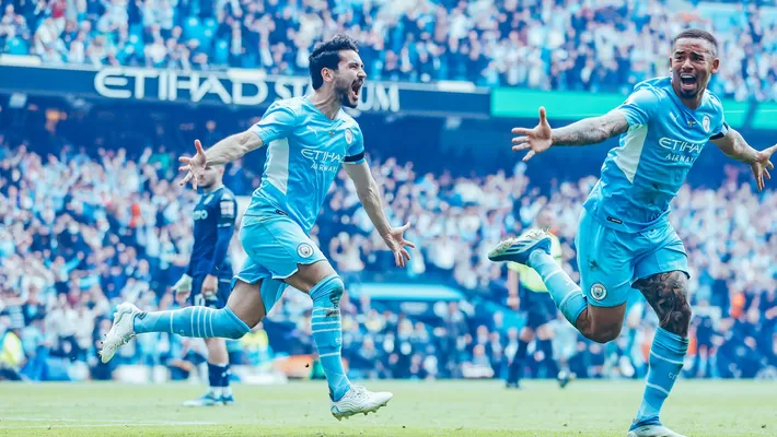 Manchester City se coronó campeón de la Premier League tras derrotar al Aston Villa America deportes
