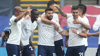 Manchester City venció 2-0 a Crystal Palace y acaricia la Premier League