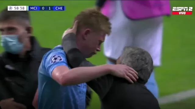 Manchester City vs. Chelsea: De Bruyne dejó el partido entre lágrimas tras lesión