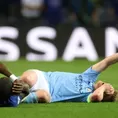 Manchester City vs. Chelsea: El preciso momento del violento golpe de Rüdiger contra De Bruyne