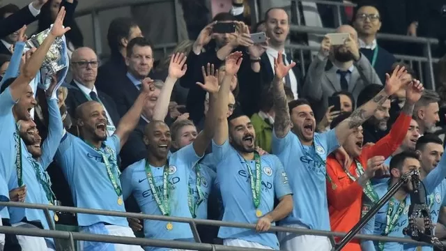 Manchester City venció por penales 4-3 al Chelsea y ganó la Copa de la Liga inglesa