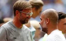 Guardiola y Klopp intercambian elogios antes del Manchester City vs. Liverpool - Noticias de pep-guardiola