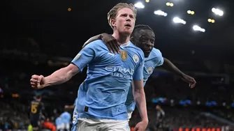 Gol de Kevin De Bruyne. | Foto: AFP/Video: ESPN