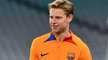 Frenkie de Jong, mediocampista neerlandés de 25 años. | Foto: AFP/Video: LaLiga